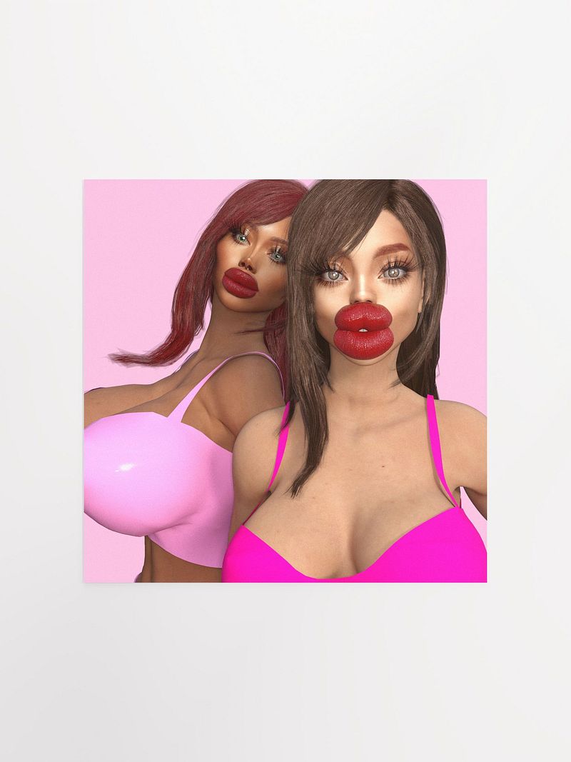 Plastic girls unite Print