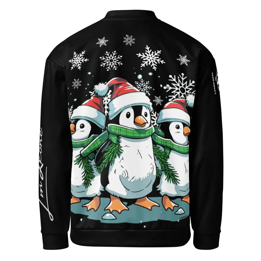 Penguin Party All-Over Bomber Jacket product image (5)