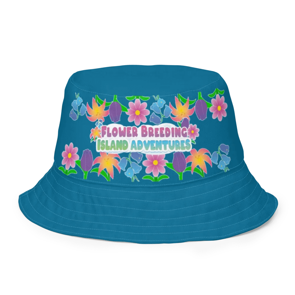 Flowery Flower Breeding Island Adventures - All over print Bucket Hat - reversible product image (1)