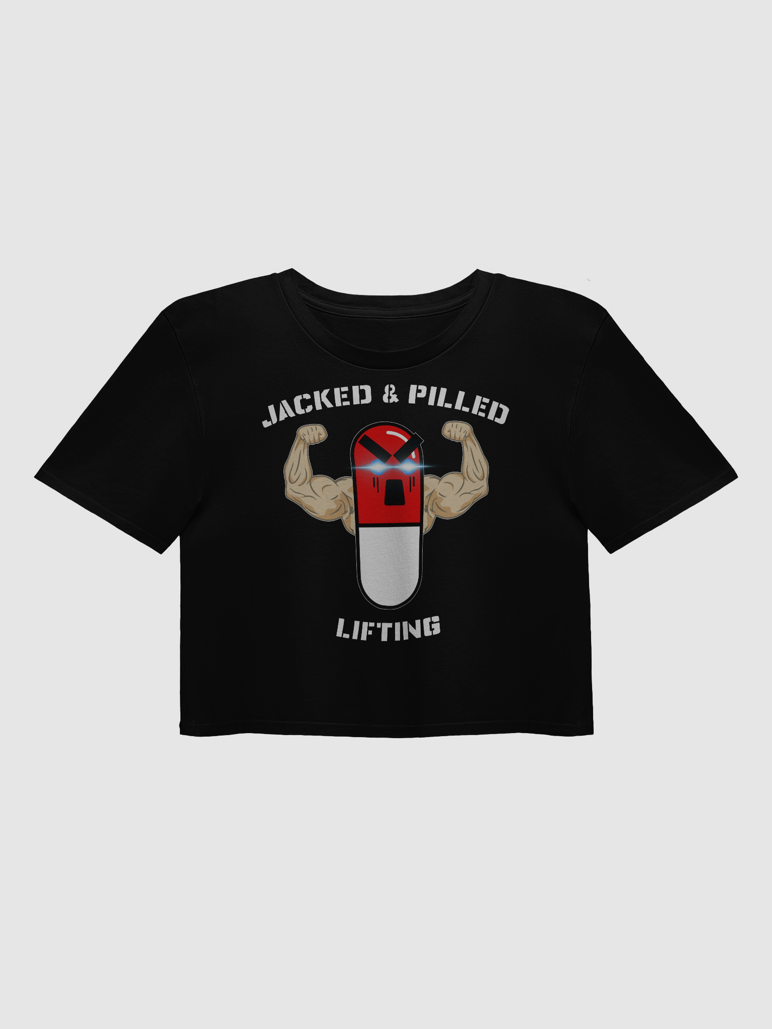 Jacked & Pilled™ Crop Top product image (1)