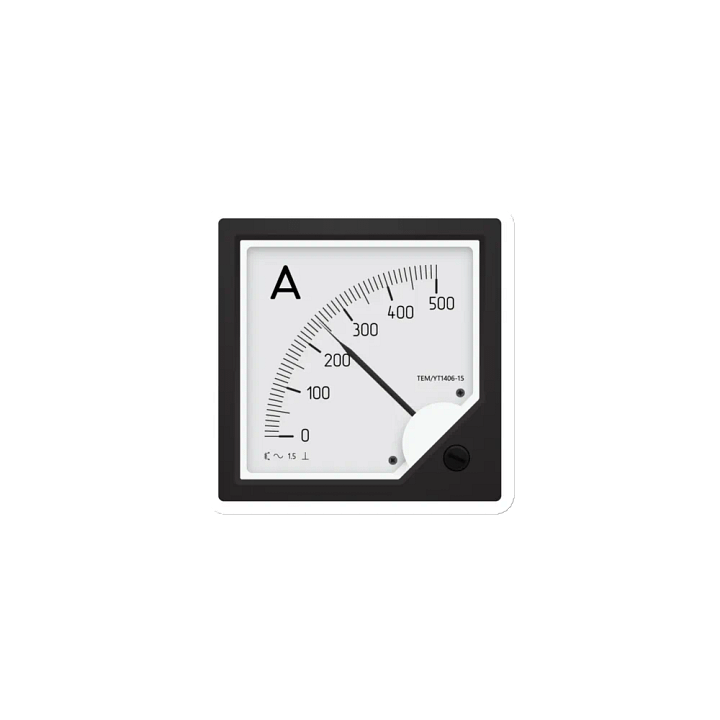 Analog Ammeter Die-Cut Magnet product image (1)