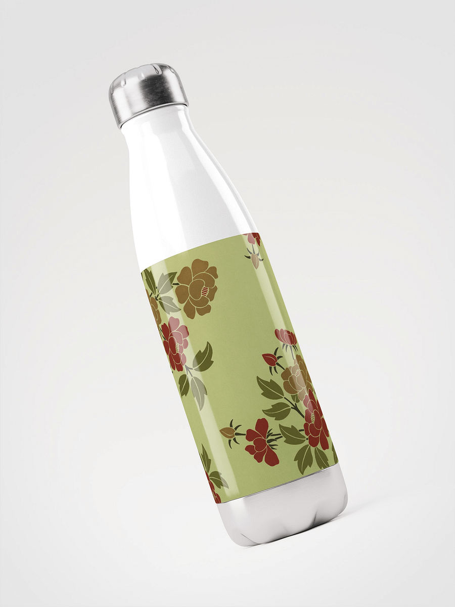 Japanese Floral. 17oz. Stainless Steel Water Bottle product image (3)
