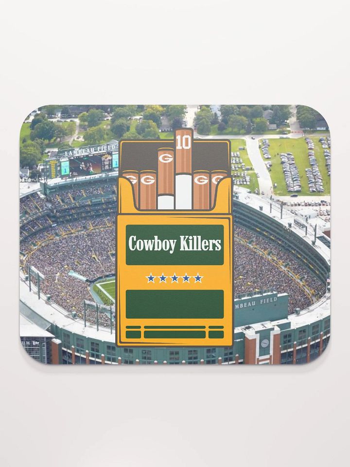 Cowboy Killers Lambeau Field Mousepad product image (1)
