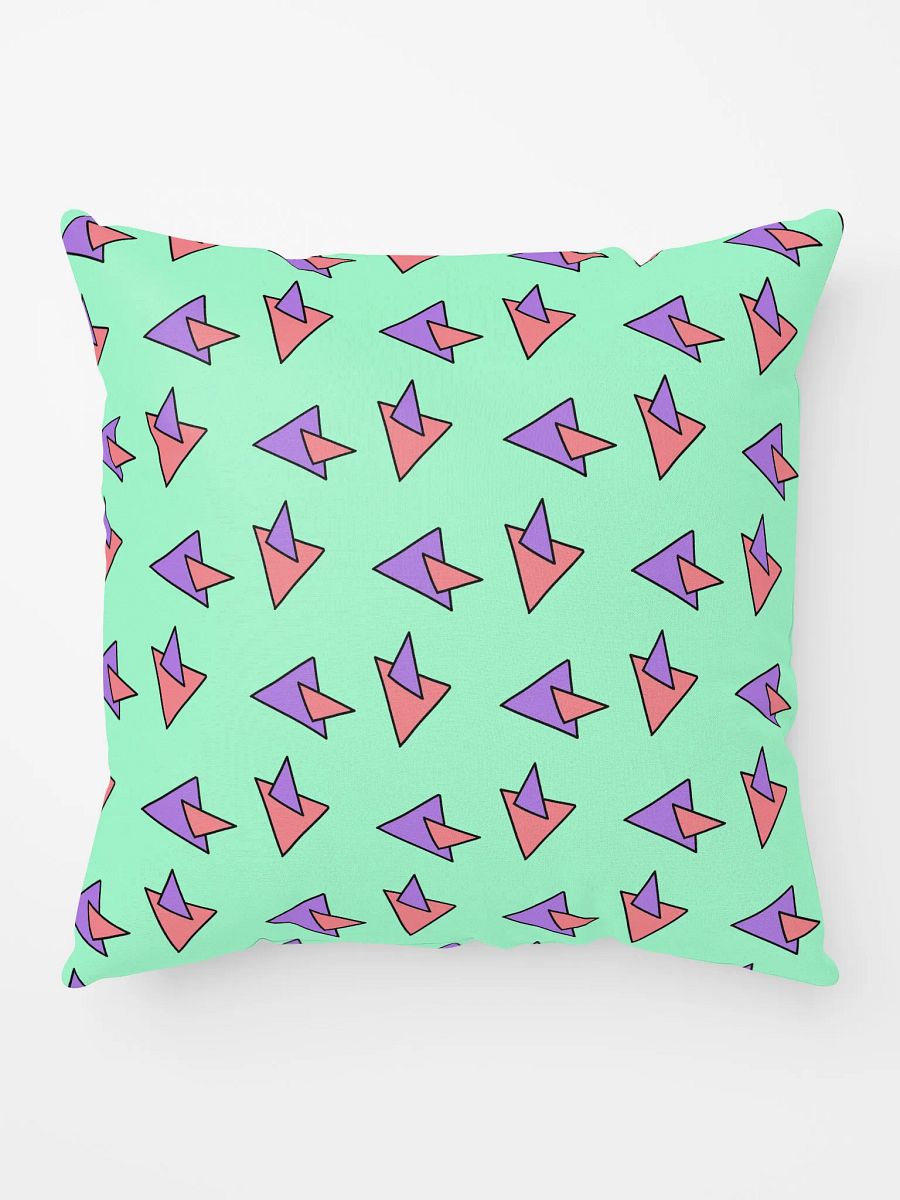 Modern Memphis Throw Pillow - Green product image (5)
