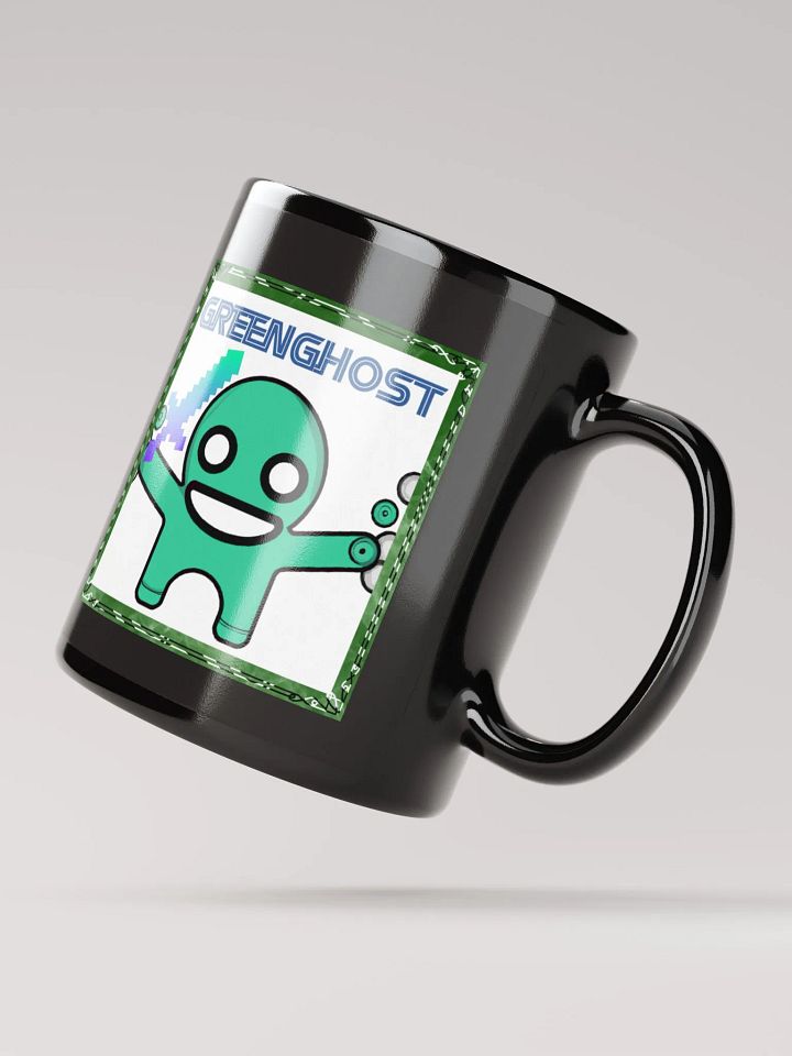 GreenGhost Logo Mug By Rekkless product image (4)