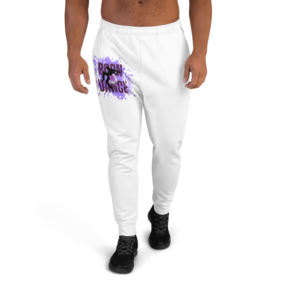 Dynamic Born to Dance His Silhouette Wave Men's Joggers product image (1)