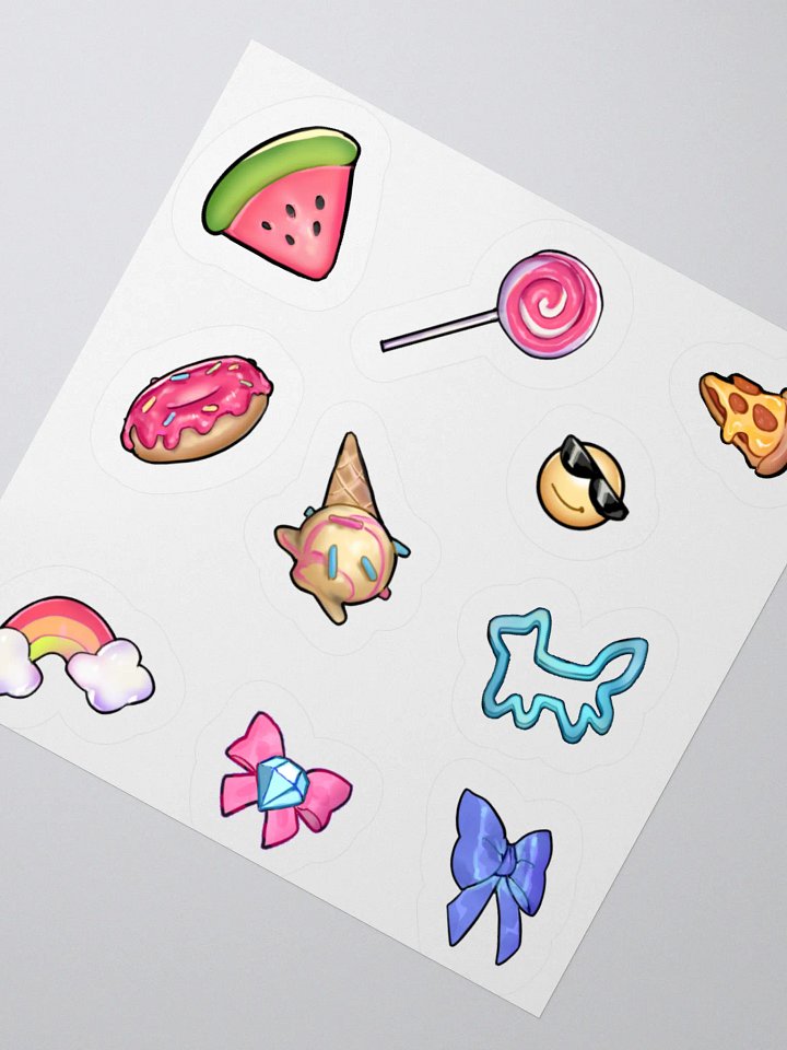 🌈 prism's hairclips stickers 🌈 product image (2)