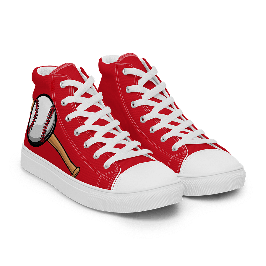 Retro Swing Baseball Canvas Sneakers product image (8)