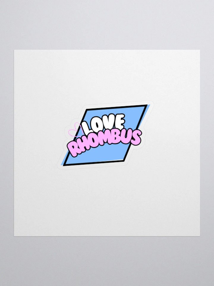 Love Rhombus | Sticker product image (1)