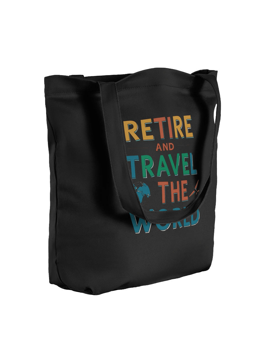 Retire and Travel the World Eco-Friendly Tote Bag product image (4)