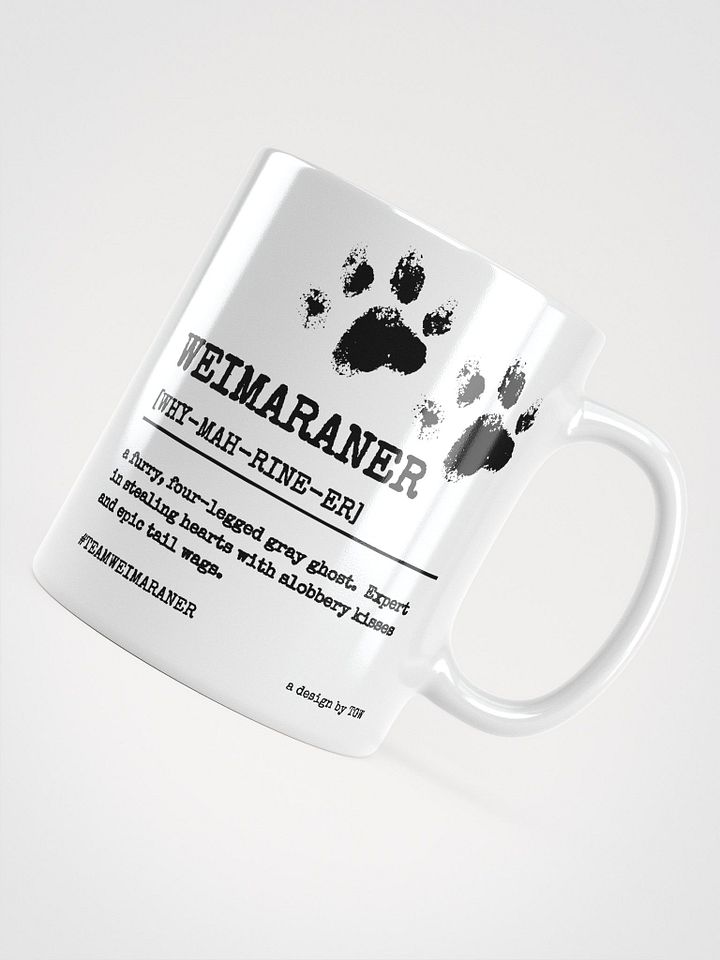 Definition of Weimaraner - Glossy White Mug product image (1)