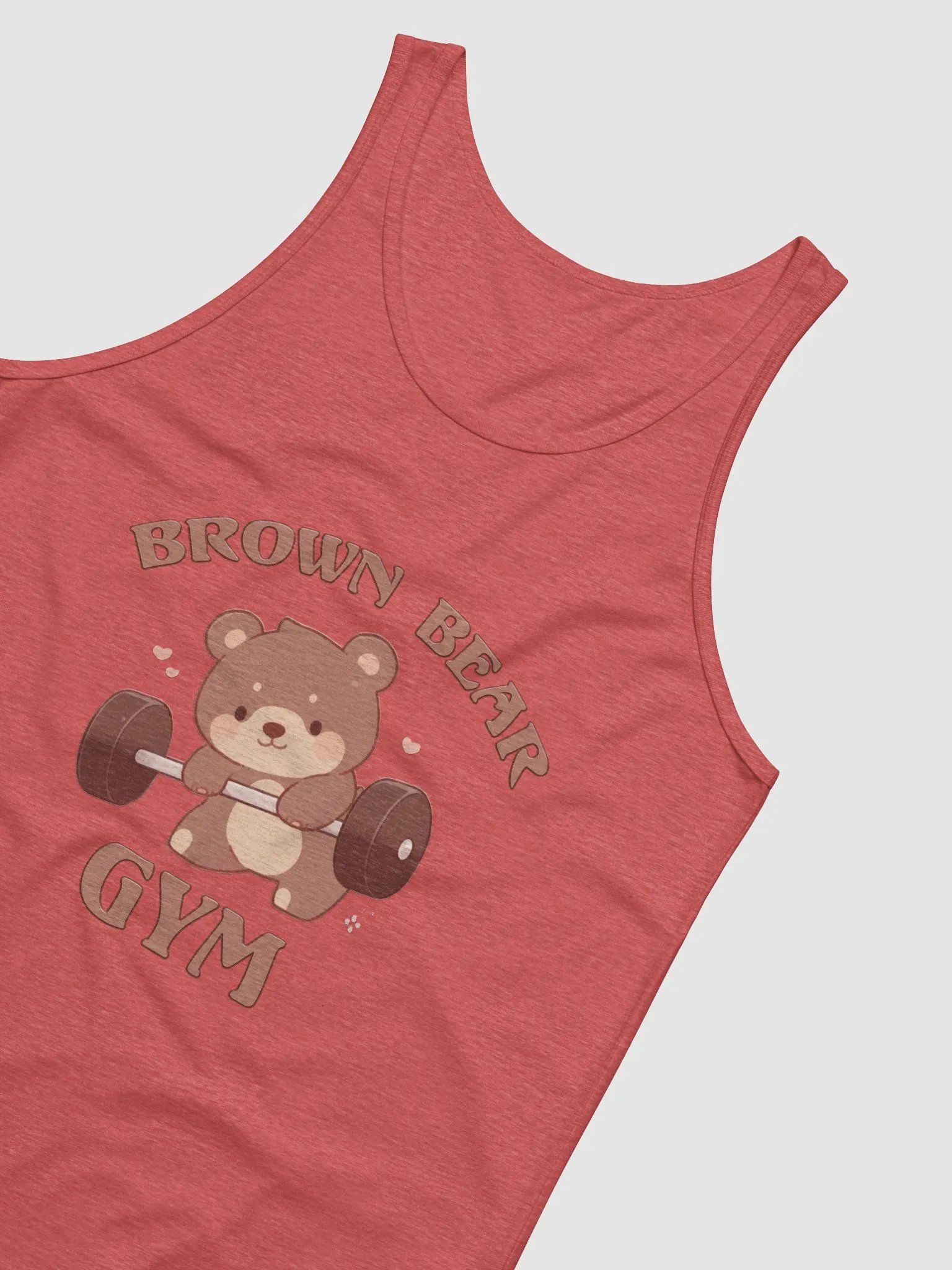 Brown Bear Gym (Cute) - Tank Top product image (1)