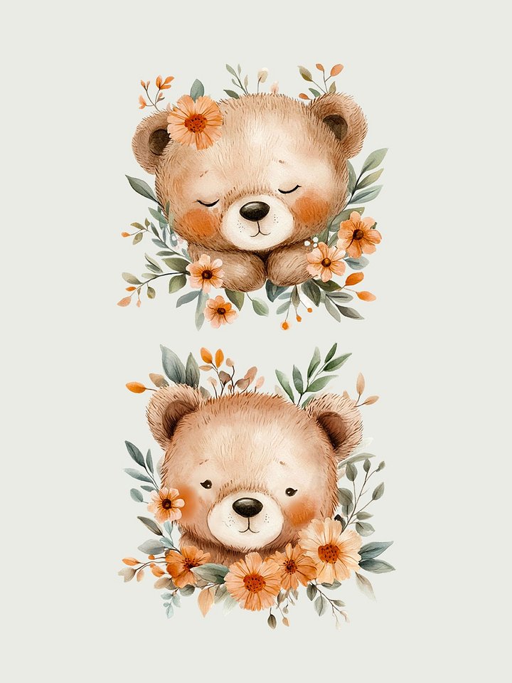 Cute Bear - Clipart product image (1)
