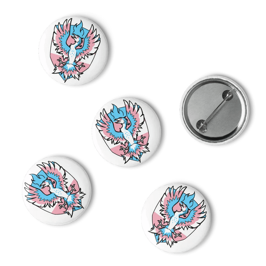 Pride Heraldry Pins: Oops! All Trans Edition product image (6)