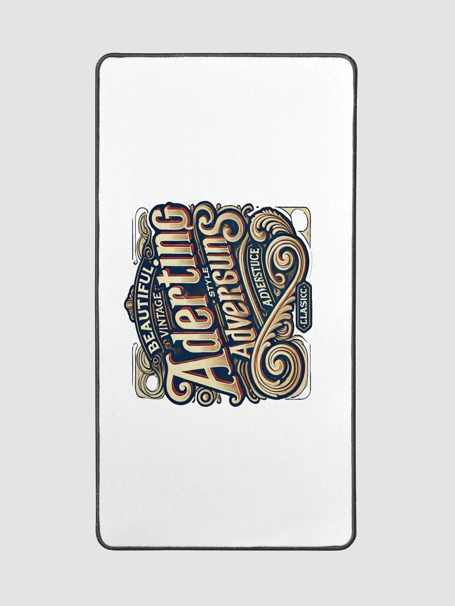 Vintage Aderting Style Desk Mat product image (2)