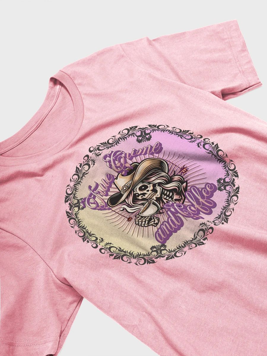 True Crime Skeleton Coffee T-Shirt product image (8)