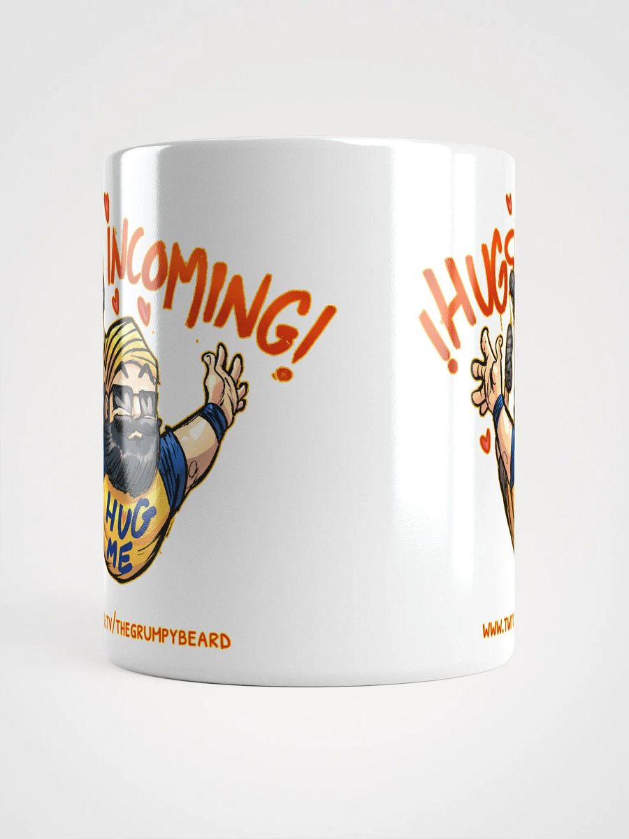 HUGS INCOMING - White Glossy Mug product image (5)
