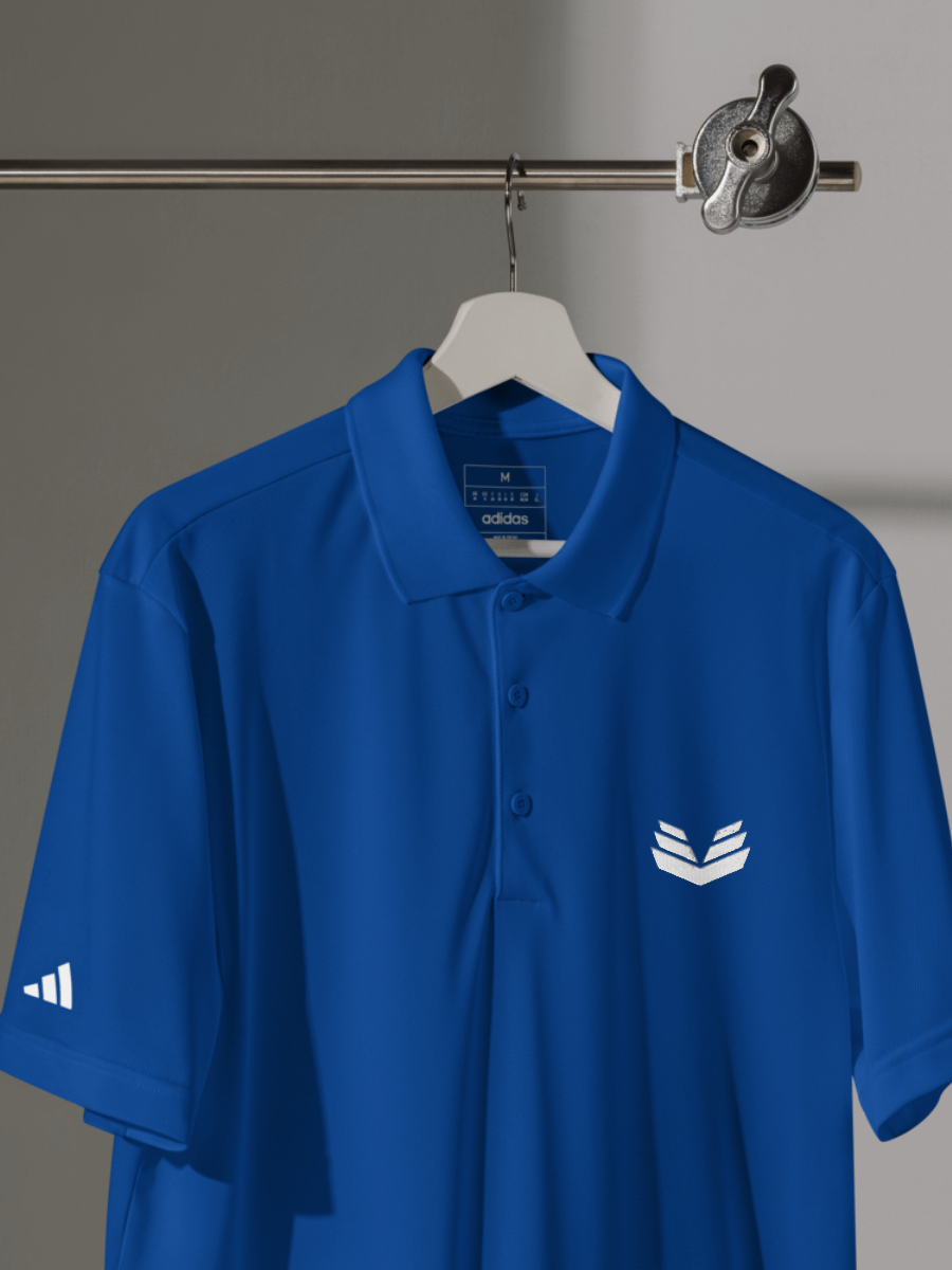 Valkence x adidas Sport Polo Shirt - Collegiate Royal product image (6)
