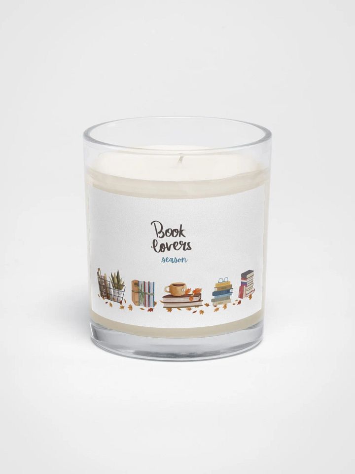 Reading Lovers Soy Candle product image (1)