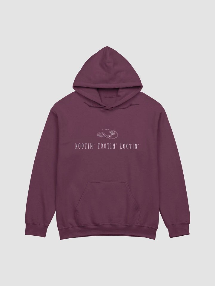 Rootin Tootin Lootin' Hoodie (White Print) product image (6)