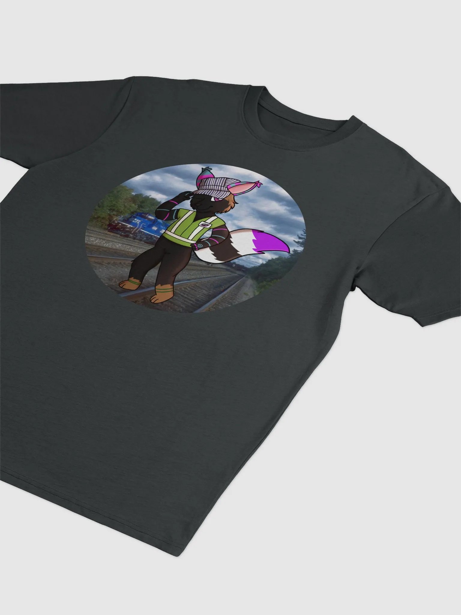 Bruin Kitty Railroad Engineer T-Shirt product image (3)