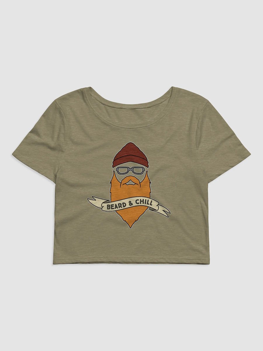 Beard & Chill Crop Top product image (3)