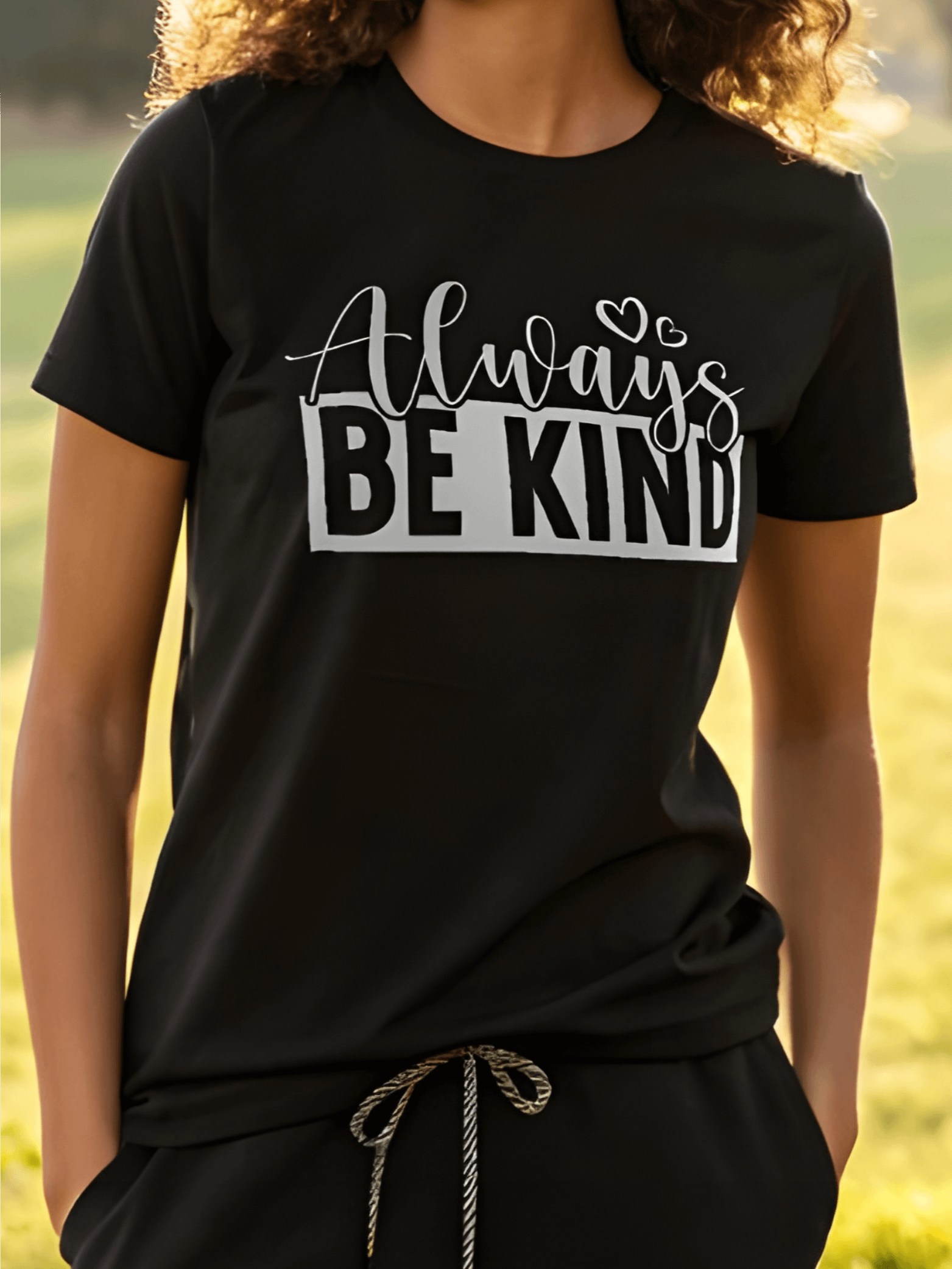Always be Kind - Women's Black T-Shirt product image (1)