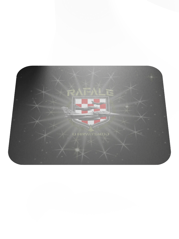 Rafale Fighter Jets Checkered Mouse Pad product image (1)