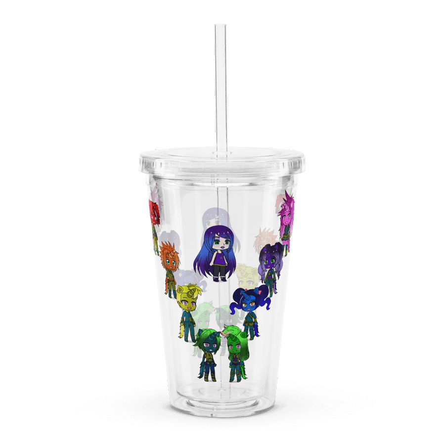 The Shadow Unicorns Plastic Tumbler 16oz product image (3)
