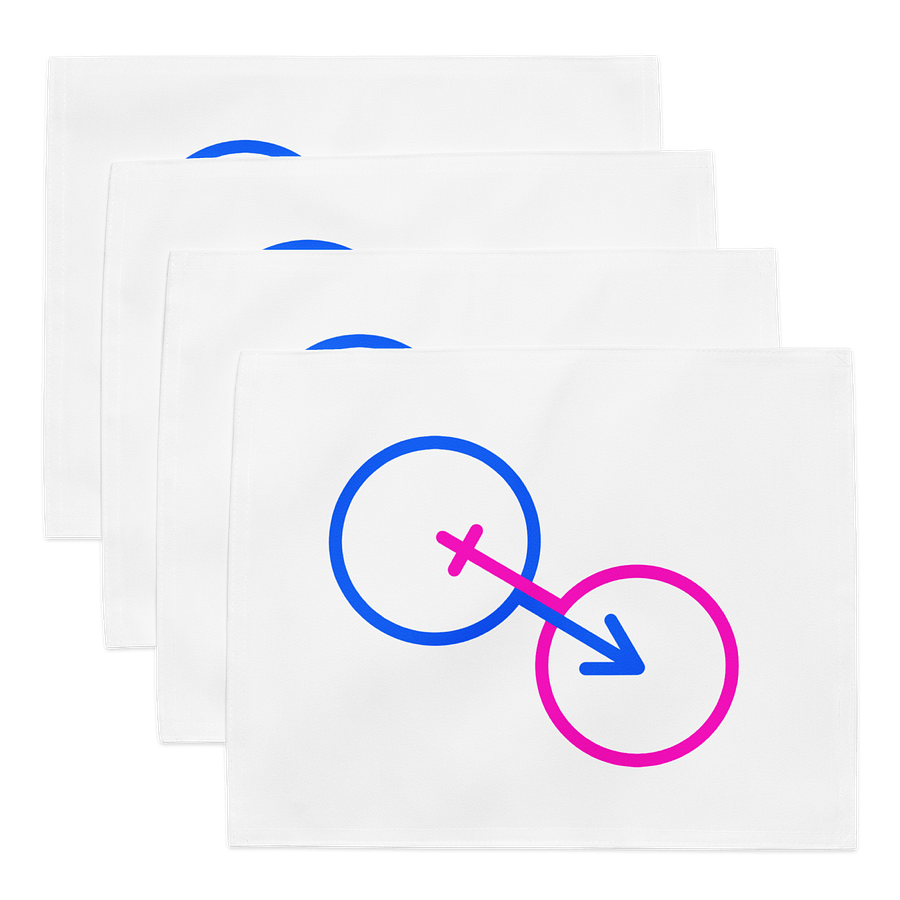 Two Gender Fusion Placemat Set (4) product image (1)