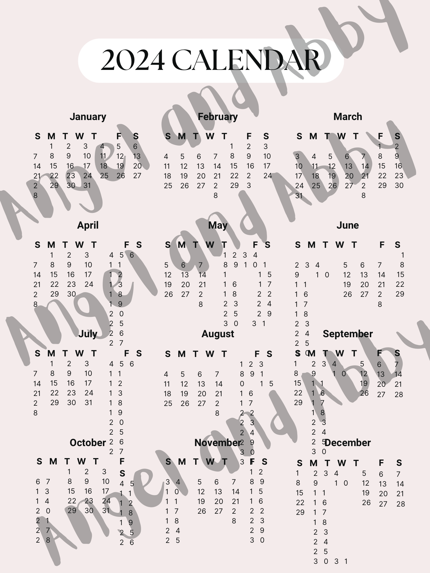 Manifestation Planner 2024 product image (4)