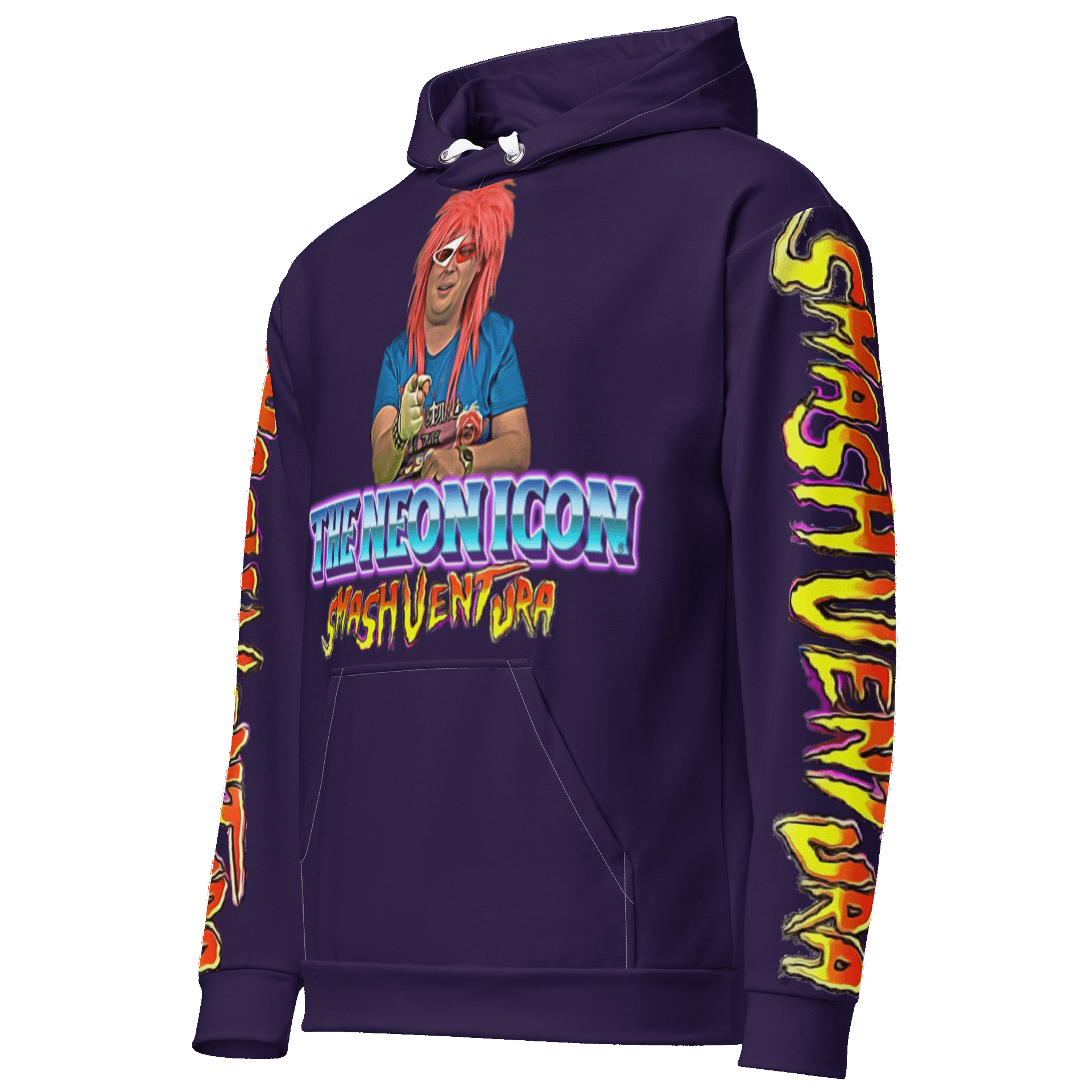 Neon Icon Smash Ventura Unisex Hoodie product image (2)