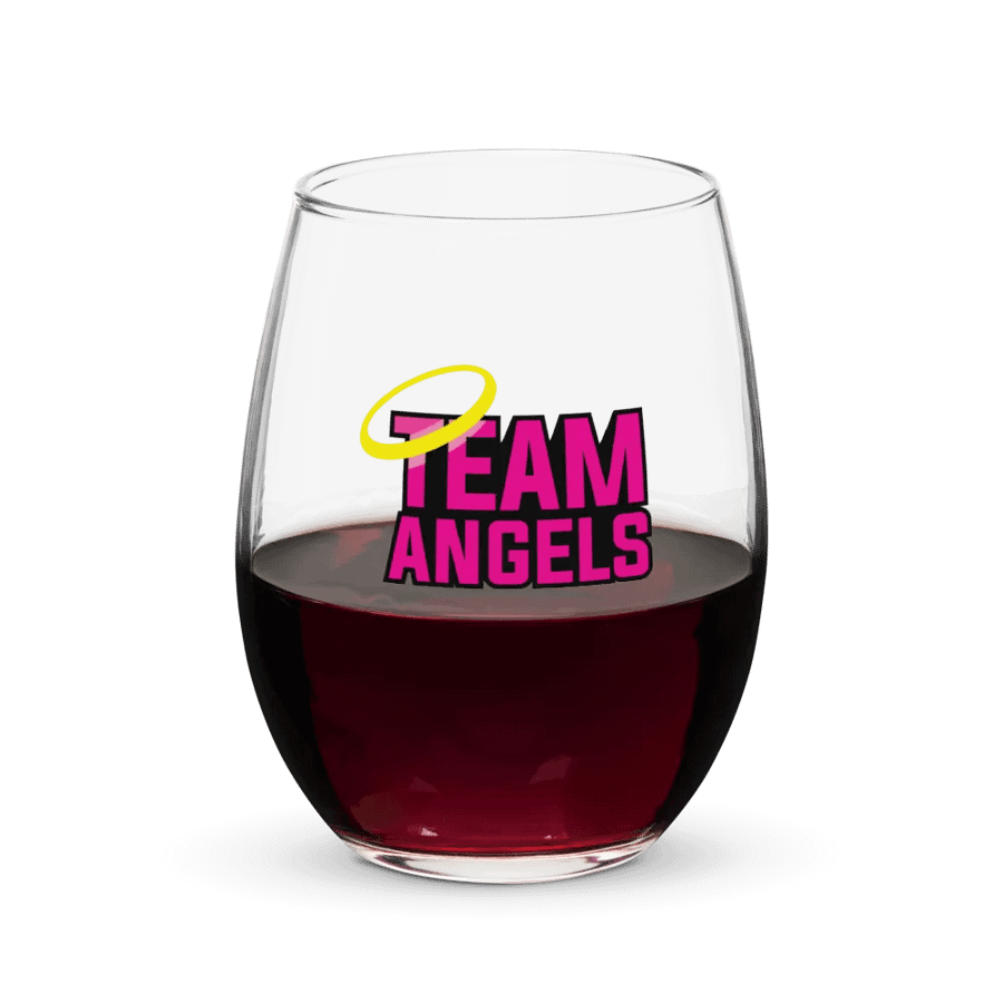 Team Angels Wine Glass product image (6)