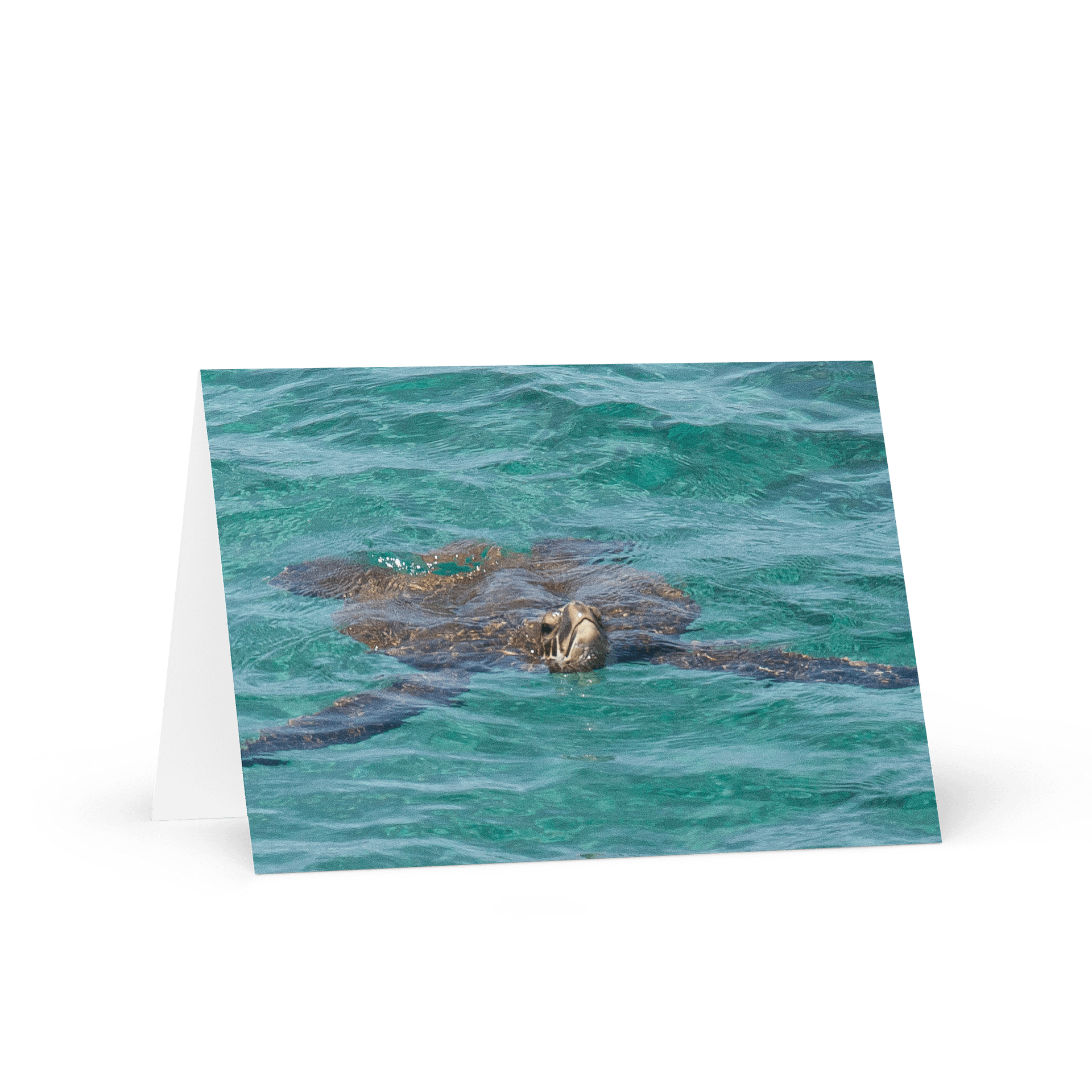 Sea Turtle Serenity Greeting Card product image (1)