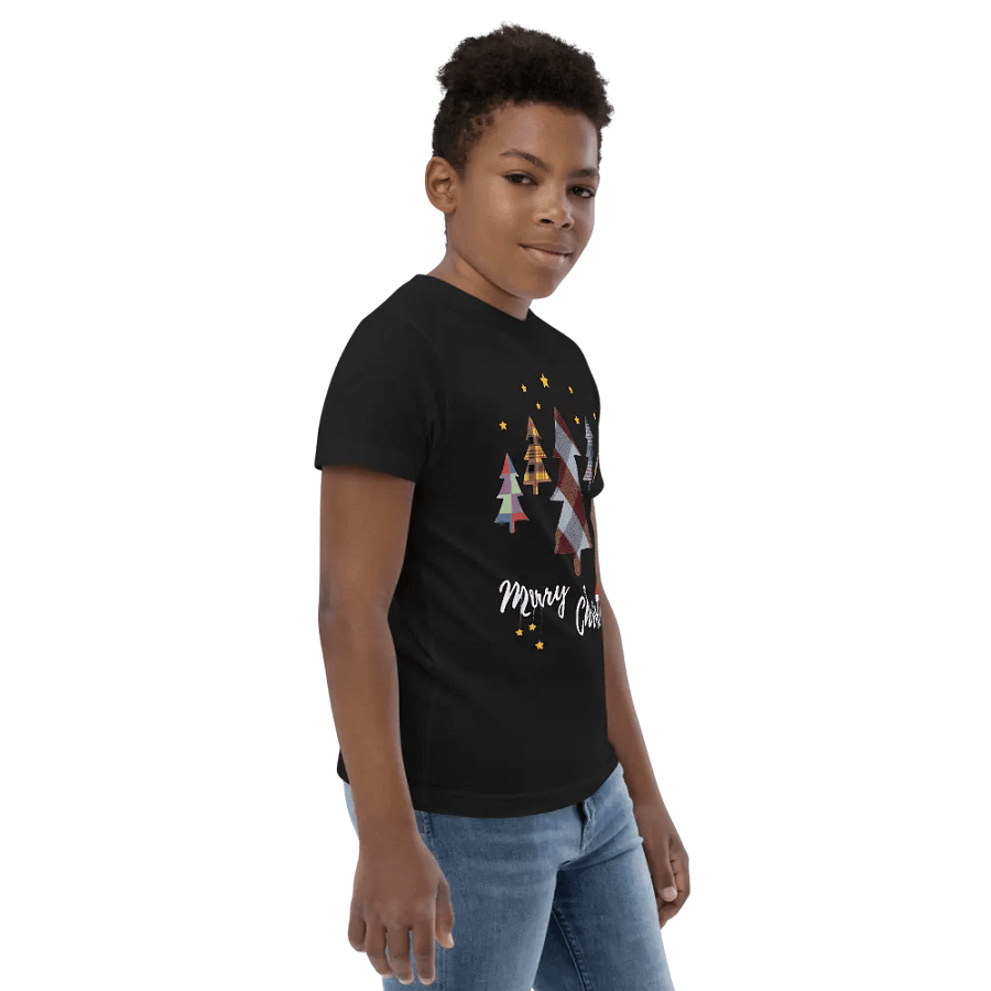 Happy Holidays in Christmas Youth Jersey T-Shirt product image (3)