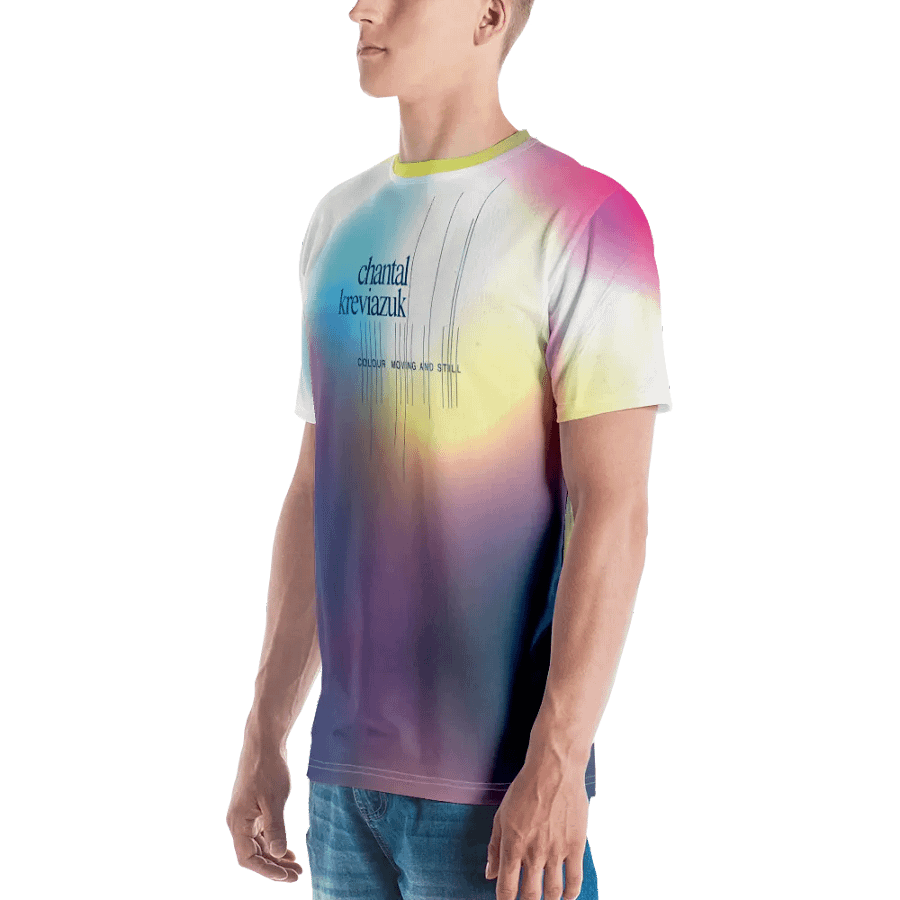 COLOUR MOVING AND STILL 25TH ANNIVERSARY COLOUR ALL OVER TEE product image (6)