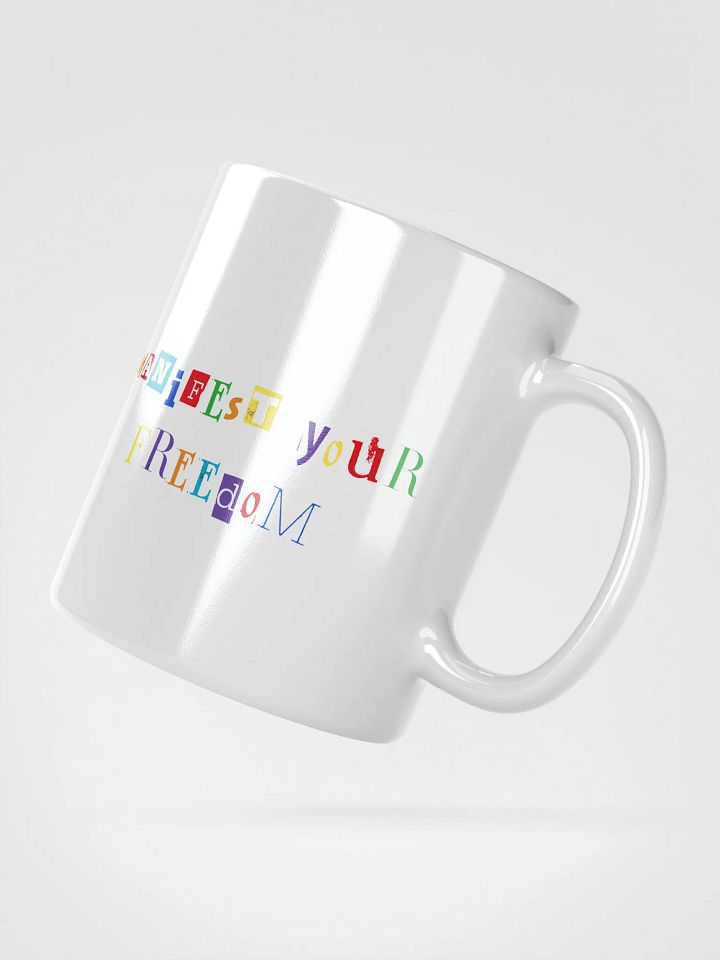 Head in the Clouds Glossy White Mug product image (4)