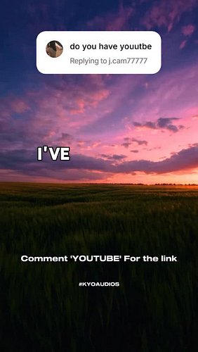 Comment Youtube for the link