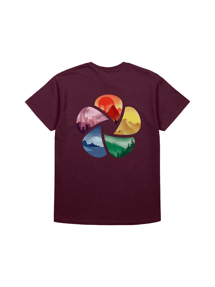 Mich Logo Landscape Heavyweight T-Shirt product image (19)