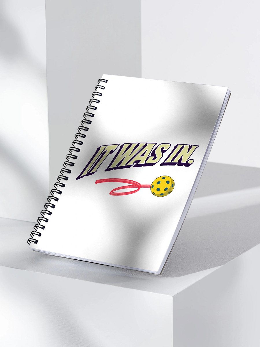 It Was In Pickleball Cosmic Spiral Notebook product image (3)