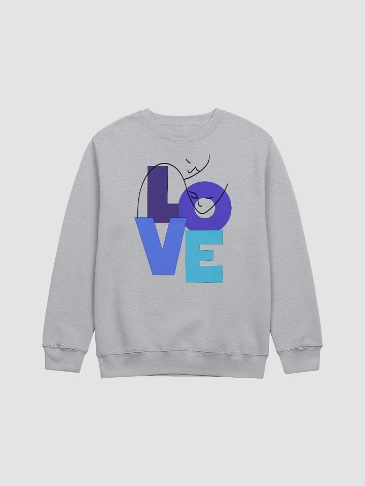 LOVE Square Crewneck Sweatshirt product image (1)