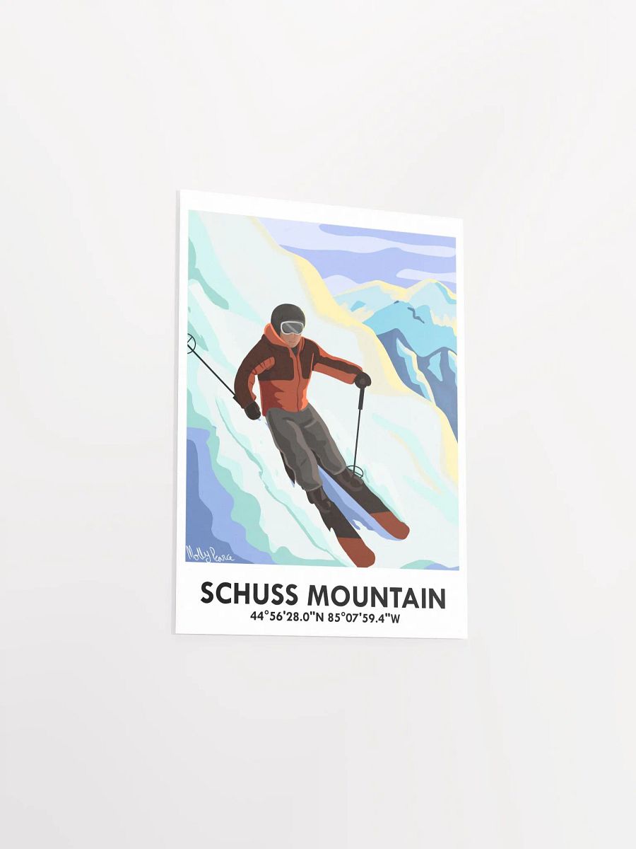 Schuss Mountain Travel Poster product image (3)