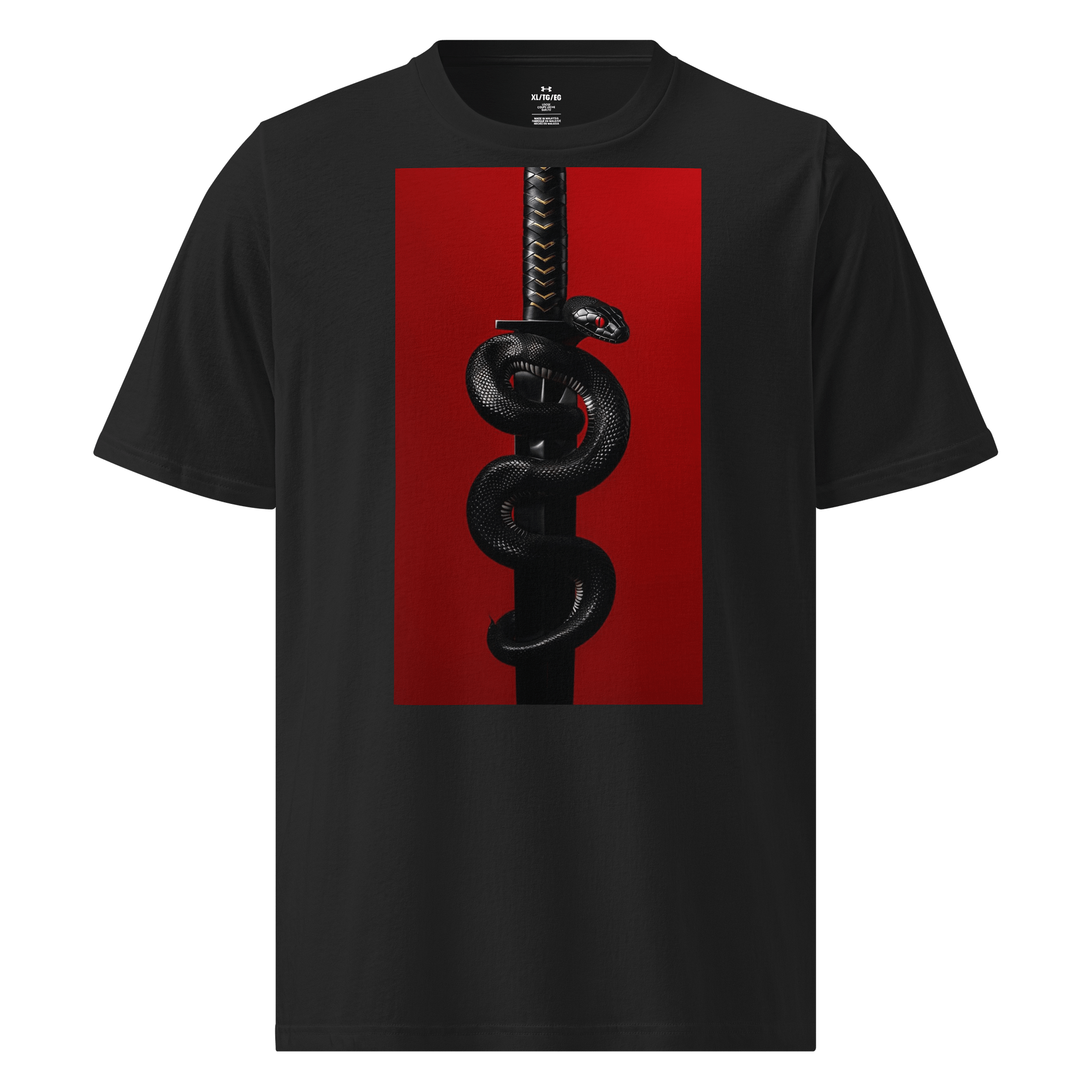 Serpent's Strike Athletic T-Shirt product image (1)