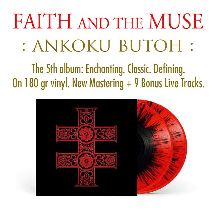 Faith and the Muse : ankoku butoh : Red & Black Vinyl product image (1)