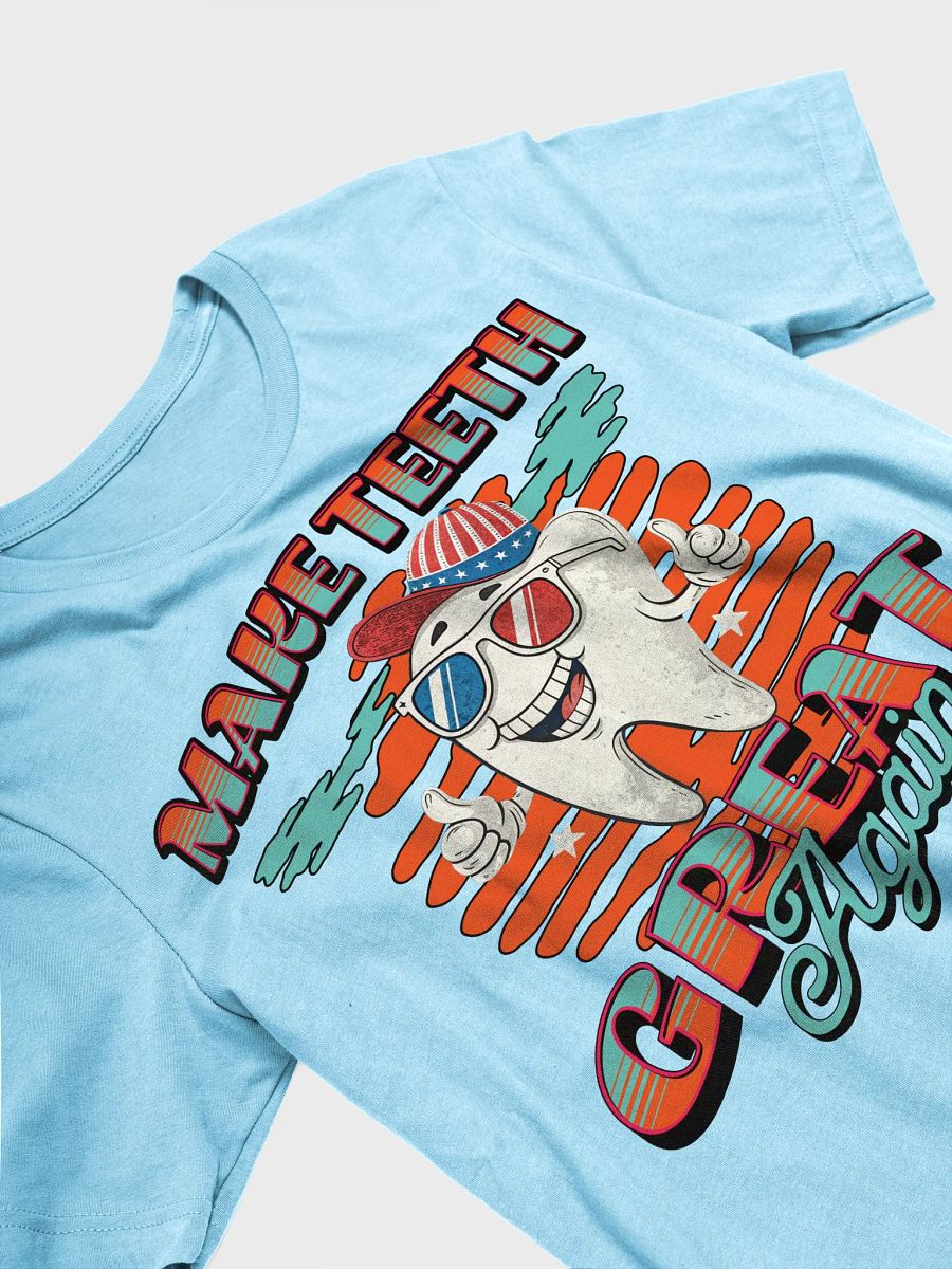 Make Teeth Great Again Patriotic Tooth Cap Thumbs-Up Tee product image (32)