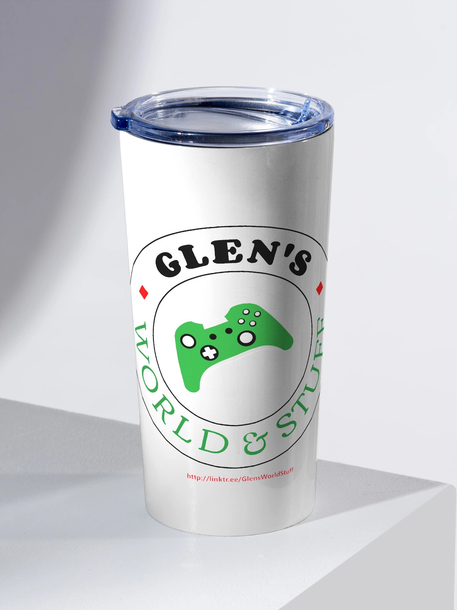 Glen's World & Stuff Stainless Steel Tumbler product image (2)