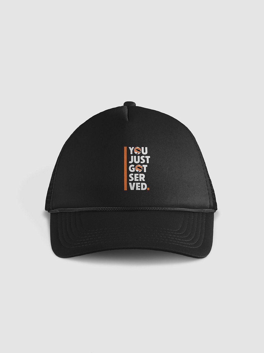 Volleyball Served Foam Trucker Hat product image (1)