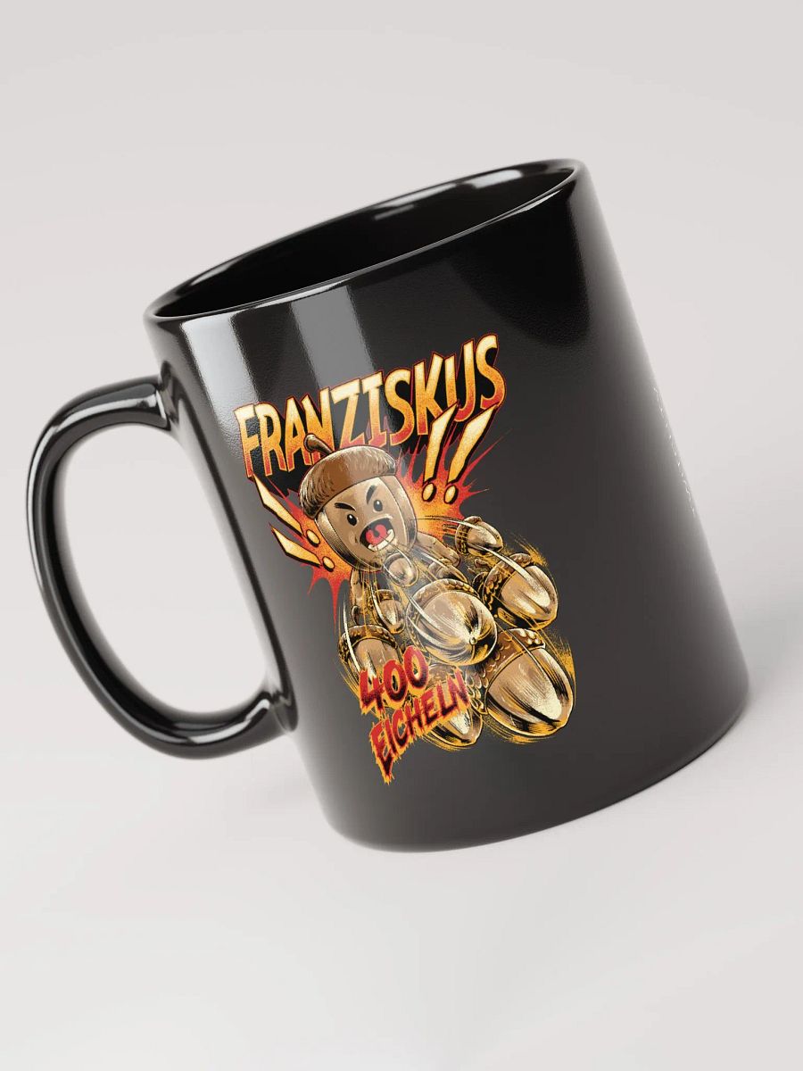 Black Mug: Franziskus / 400 Eicheln product image (3)