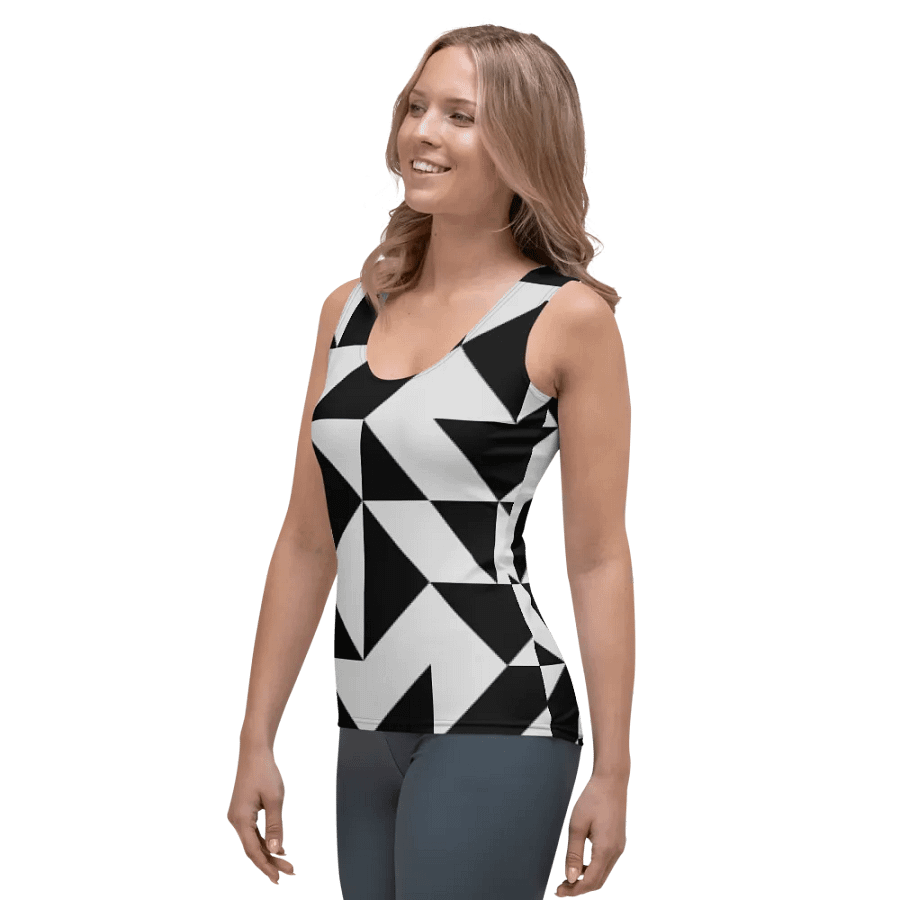 Abstract Geometric Symmetry Tank Top product image (3)