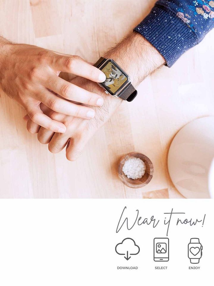 Apple Watch Background Smart Watch Screensaver Vintage Japanese Cranes product image (2)